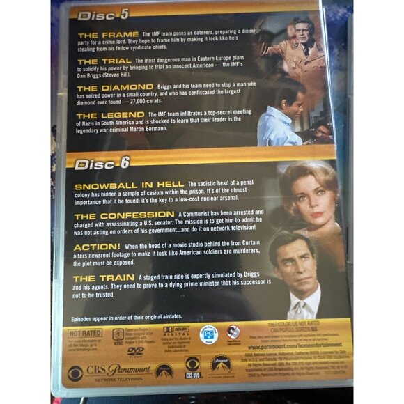 Mission Impossible DVD The Original TV Series Complete First Season Used Box Set - Picture 9 of 14